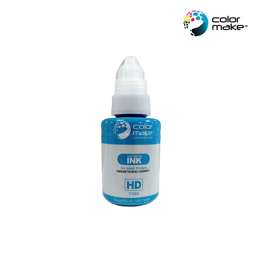 TINTA DE SUBLIMACION DE 135 gr. COLOR MAKE