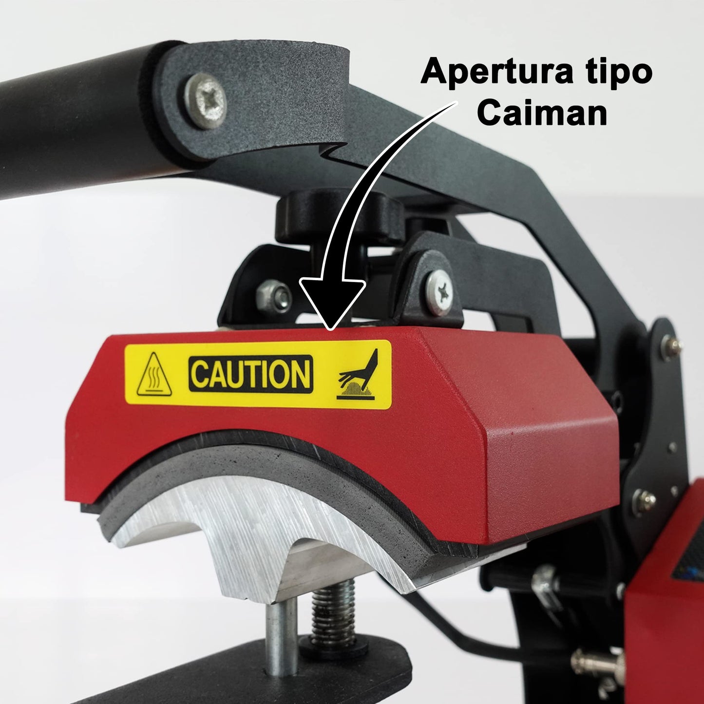 Prensa de calor para gorras tipo cayman 2.0