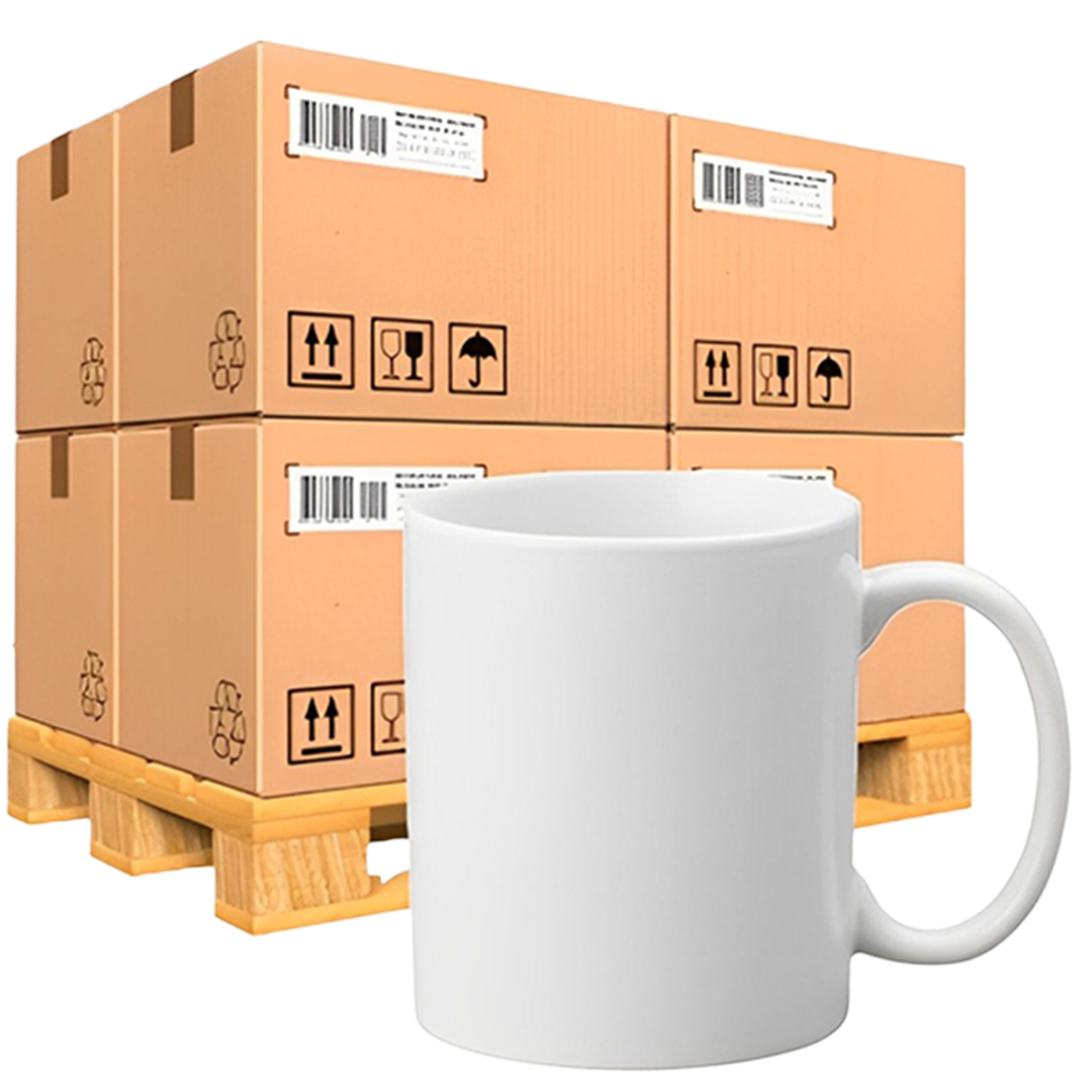 Taza Blanca AAA 11oz Sublimación Color Make