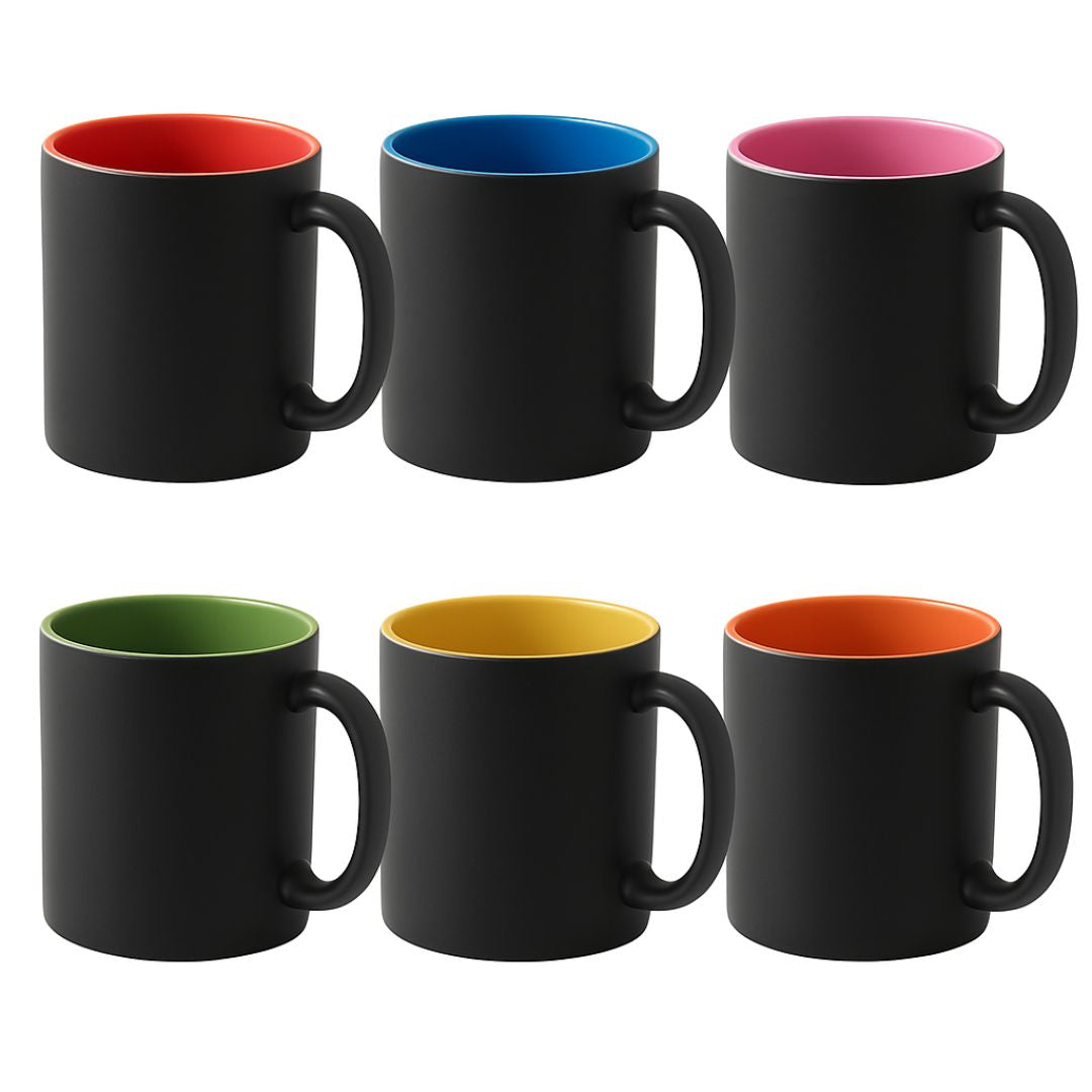 Taza Mágica con Fondo de Color – 11 oz | Sublimable