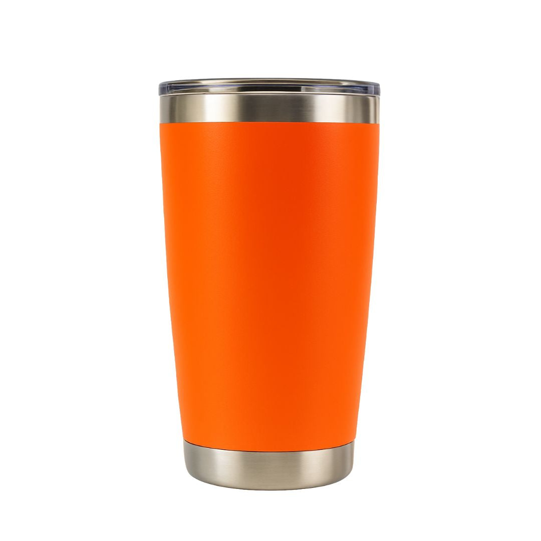 Termo de Acero con Borde Cromado – 20 oz | Ideal para Grabado Láser