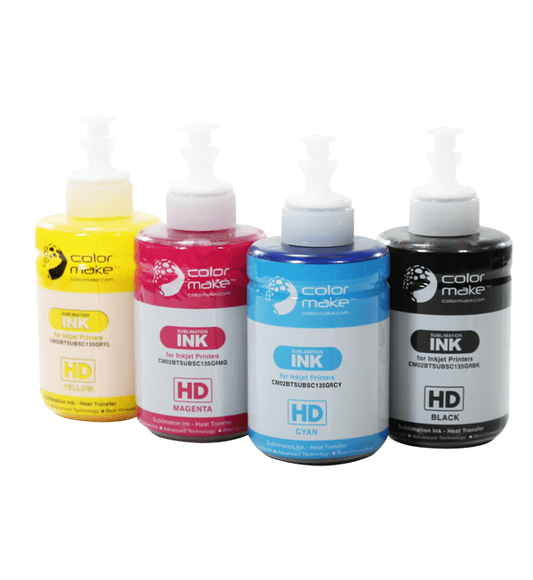 TINTA DE SUBLIMACION DE 135 gr. COLOR MAKE