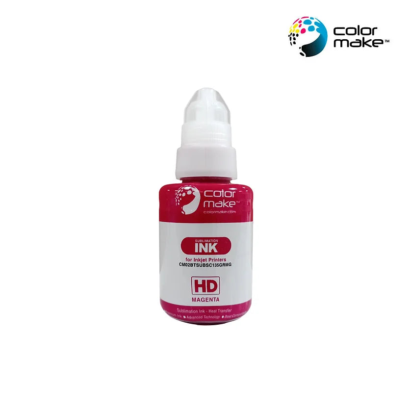 TINTA DE SUBLIMACION DE 135 gr. COLOR MAKE